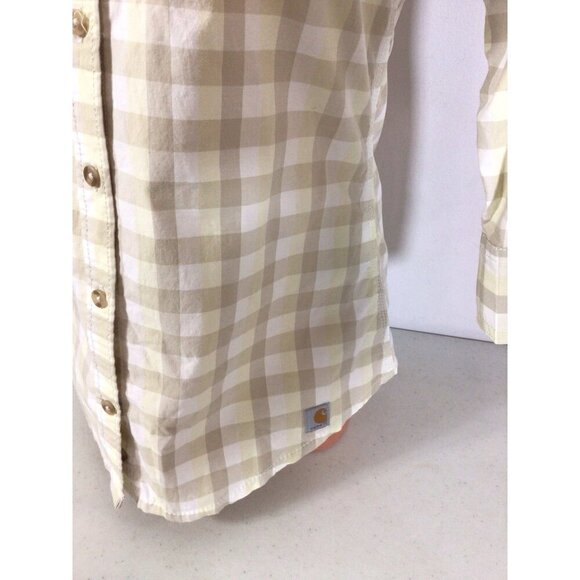 Carhartt Plaid Shirt Womens XS - Picture 3 of 7